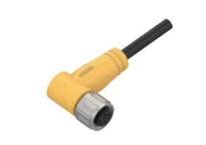 M12-弯角孔头-预铸式连接器-防震止退-6+8+12PIN