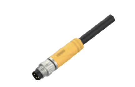 M8-针头-预铸式连接器-防震止退-屏蔽-8PIN