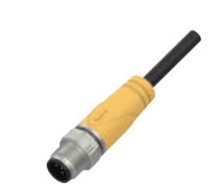 M12-针头-预铸式连接器-防震止退-屏蔽-6+8+12PIN