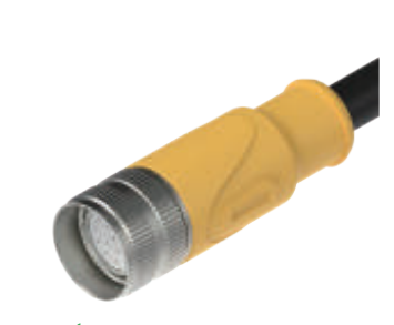 M23-内螺纹-孔头-预铸式连接器-19PIN